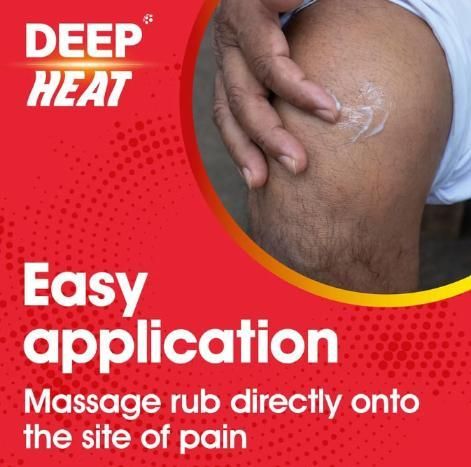 Deep Heat Pain Relief Rub Gel